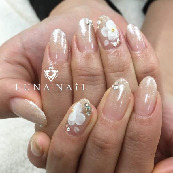 オススメ順 冬 ラメグラデーションのネイルデザイン 楽天ビューティ