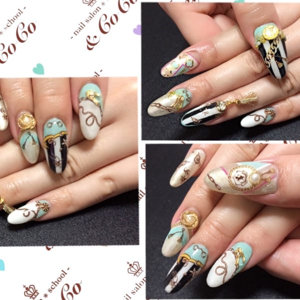 クール☆スカーフネイル