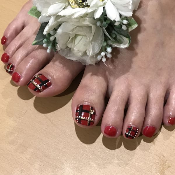 フットジェルネイル