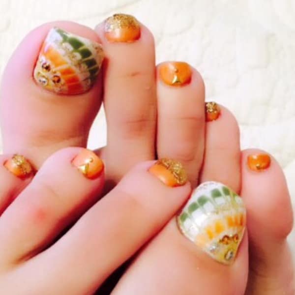 フットピーコック Nail Kcloe ネイルクロエ のネイルデザイン ネイル まつげサロンを予約するなら楽天ビューティ