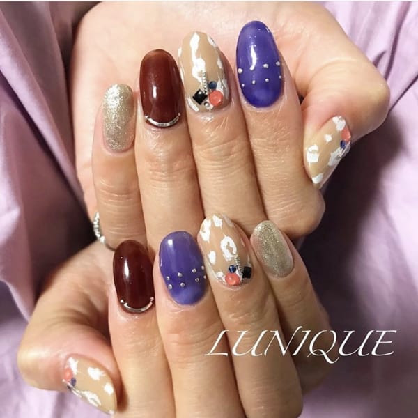 ハロウィンネイル