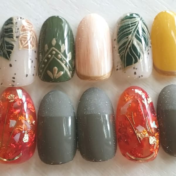 金箔&シェルアート・リーフアート