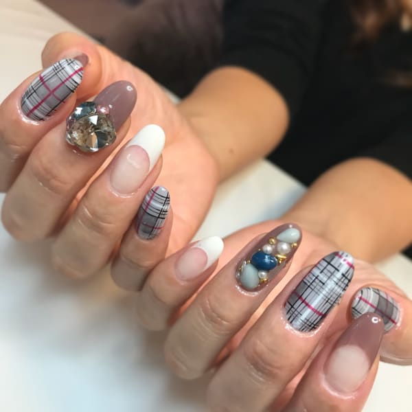 人気チェックデザイン