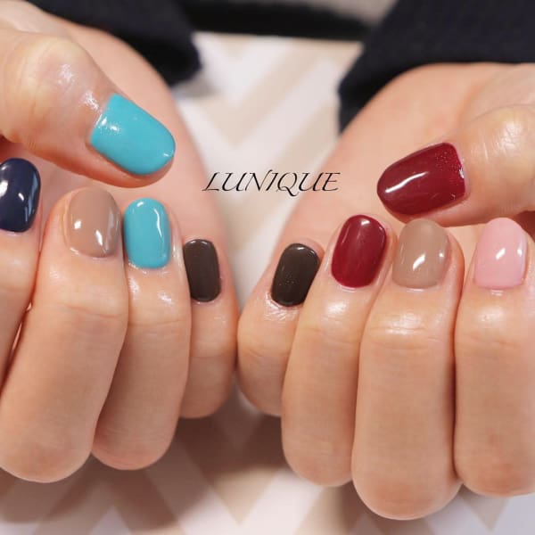 カラフルネイル