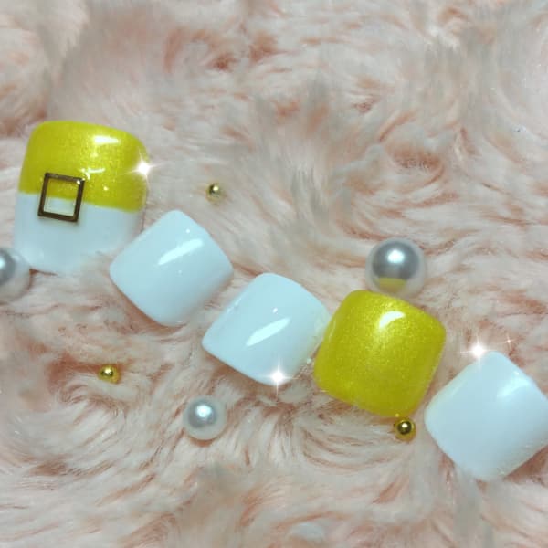 バイカラーフットジェル