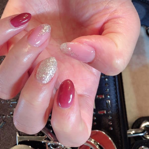 バレンタインネイル|Bar-Bee-Nail