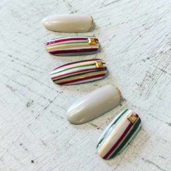 大人ストライプ