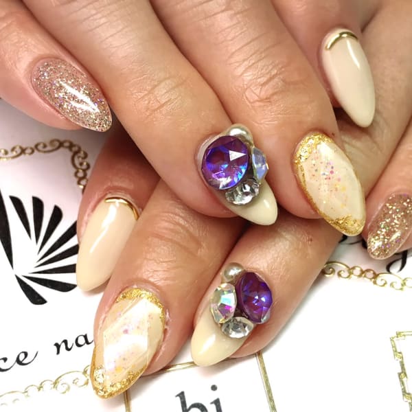 宝石ネイル☆|bi.grace nail