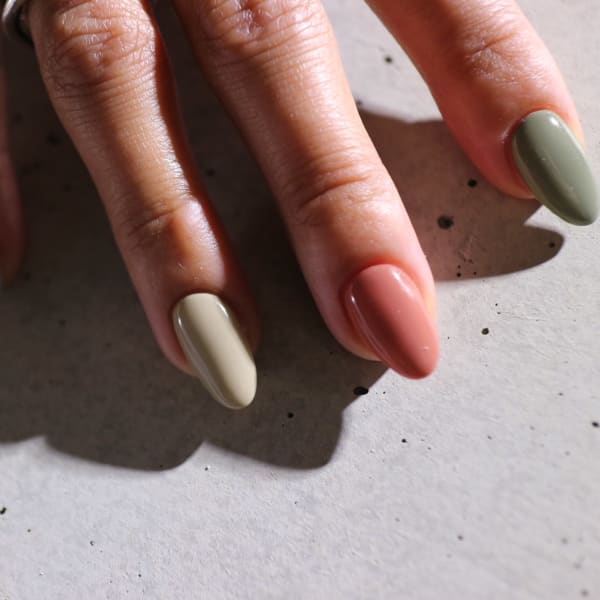 春/くすみカラー/ワンカラー/ネイル