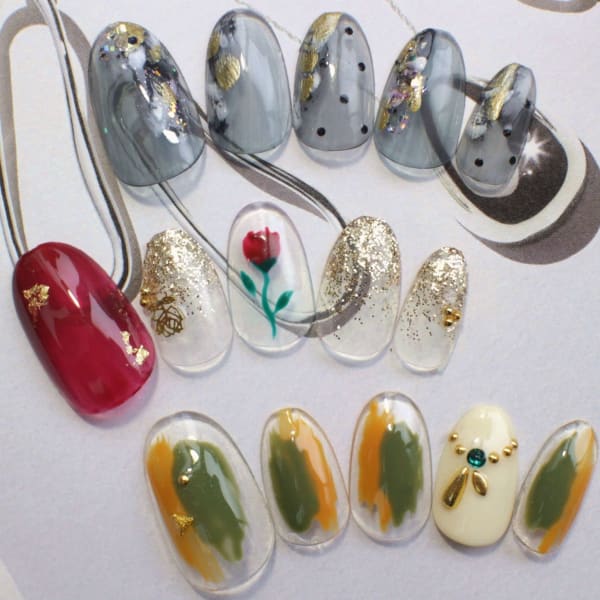 シンプルコースデザイン|BellezzaNailSchool&Salon