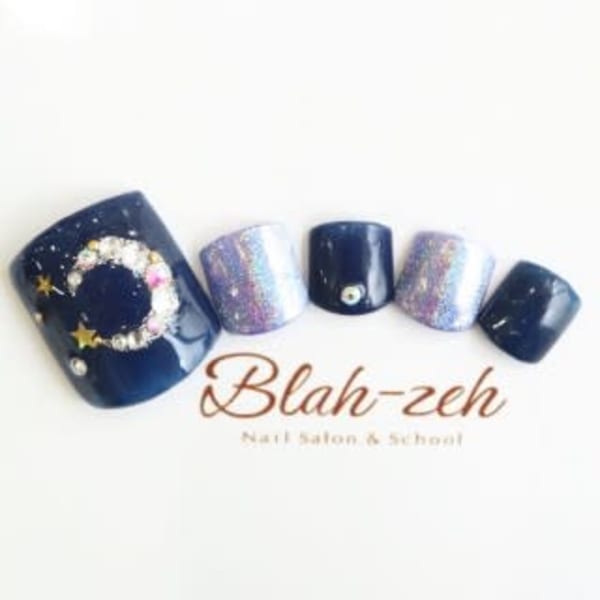 ムーン★フットネイル