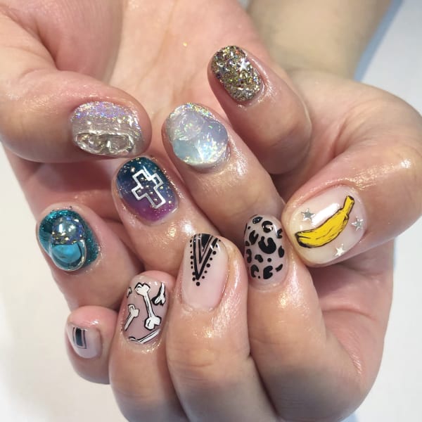 バナナ×ホネホネ