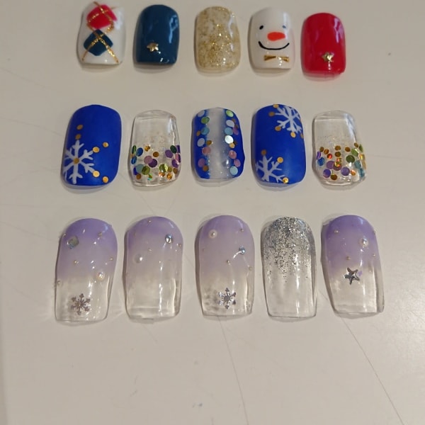 2019年12月　キャンペーンネイル