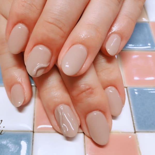 グレージュArt.|A'ulii -nail-