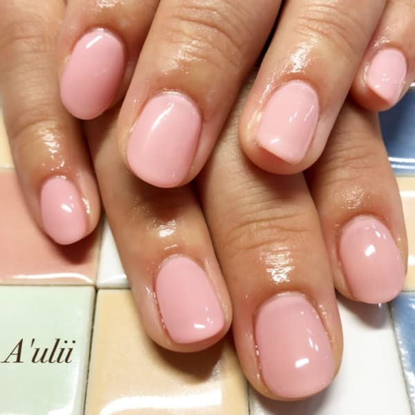 ピンクネイル|A'ulii -nail-