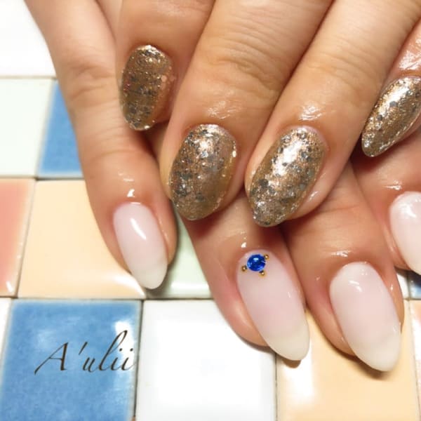 乳白ホワイト|A'ulii -nail-