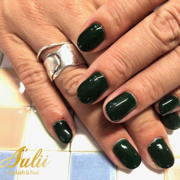 モスグリーン|A'ulii -nail-