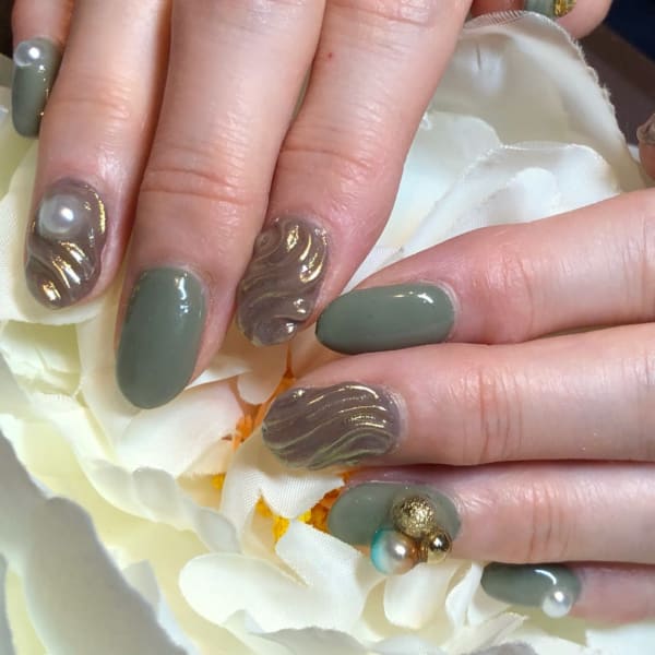 【ウェーブネイル】