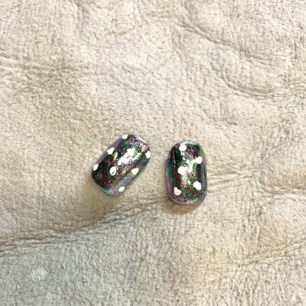 【メタリックドット】