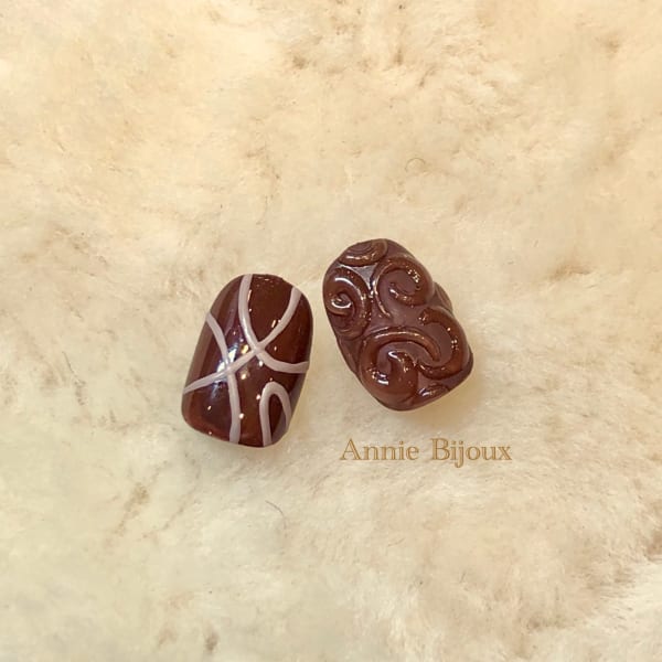 【バレンタインネイル】