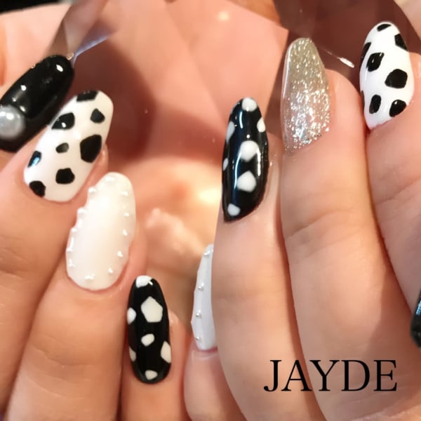 モノトーンネイル|JAYDE