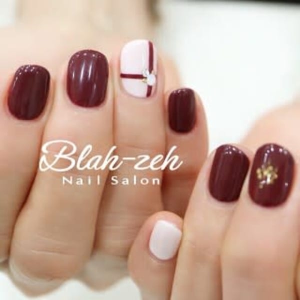 大人バレンタインネイル★