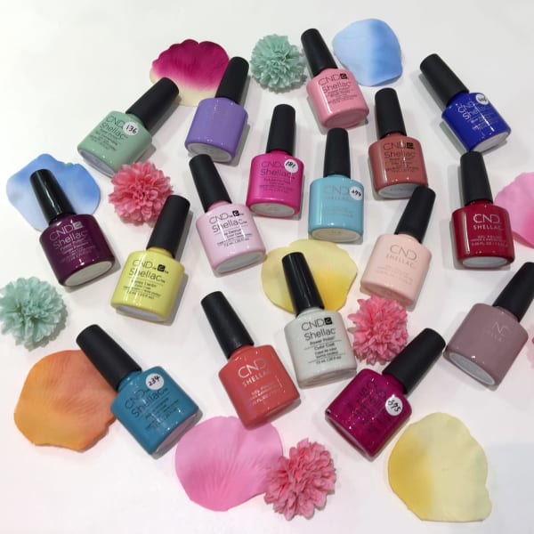 【爪に優しいシェラック】自爪を削らなくてもできるネイル♪