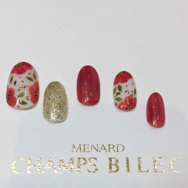 ジェルネイルアートサンプル♪