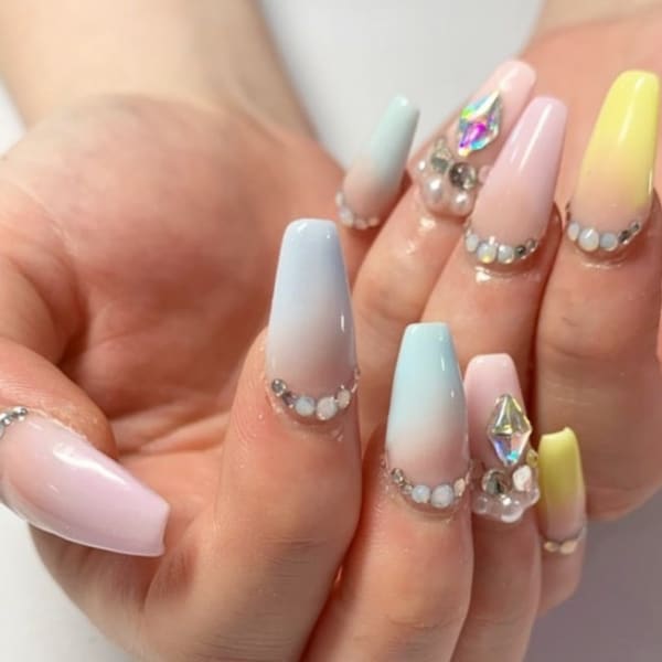 カラフルグラデ☆