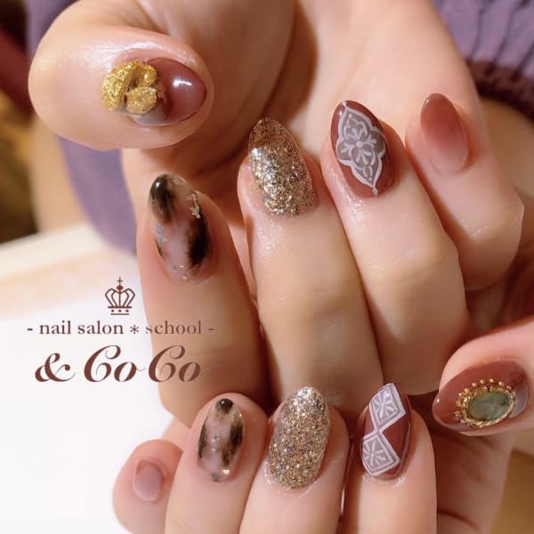 大人モロッコネイル