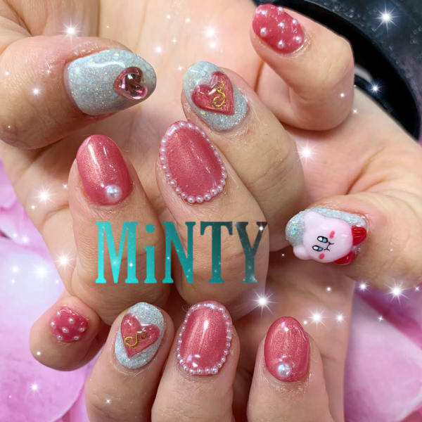 キャラクター3Dネイル♪