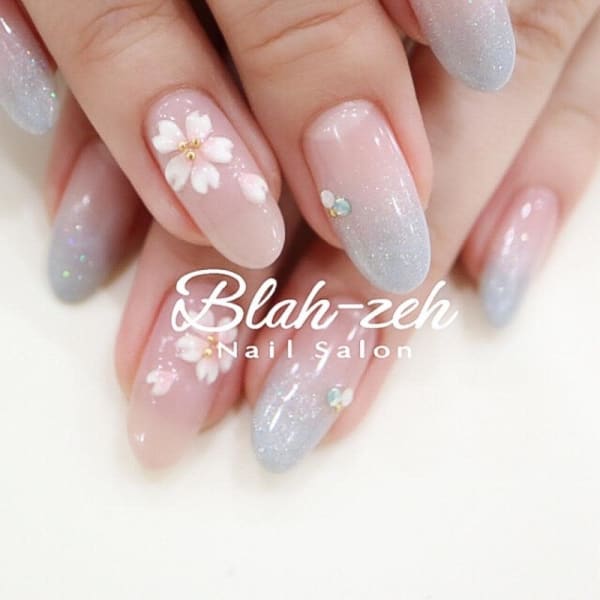 桜エンボスネイル★