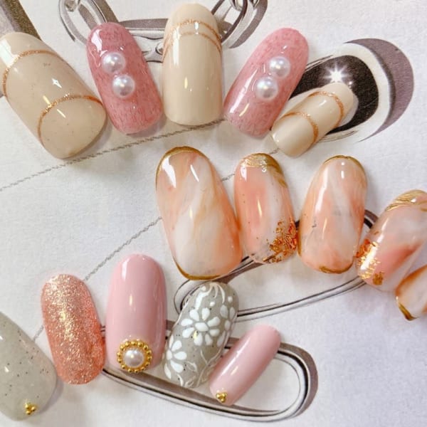 定額アート|BellezzaNailSchool&Salon