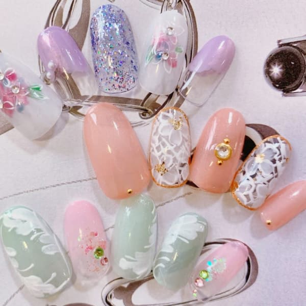 定額デザイン|BellezzaNailSchool&Salon