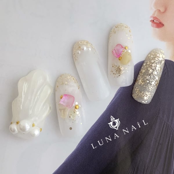 オススメ順 夏 クリア ネイルチップのネイルデザイン 楽天ビューティ