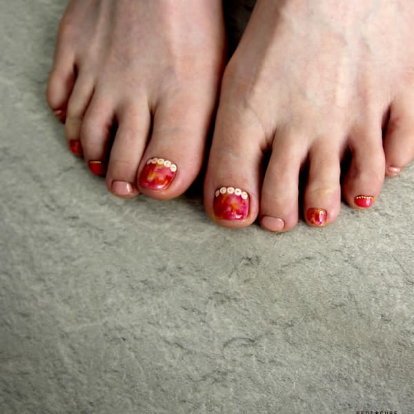 【ご新規様20%off x 3回】Sweetタイダイペディ