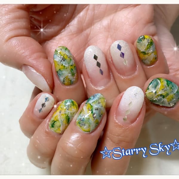ニュアンスネイル|ネイルサロン Starry Sky