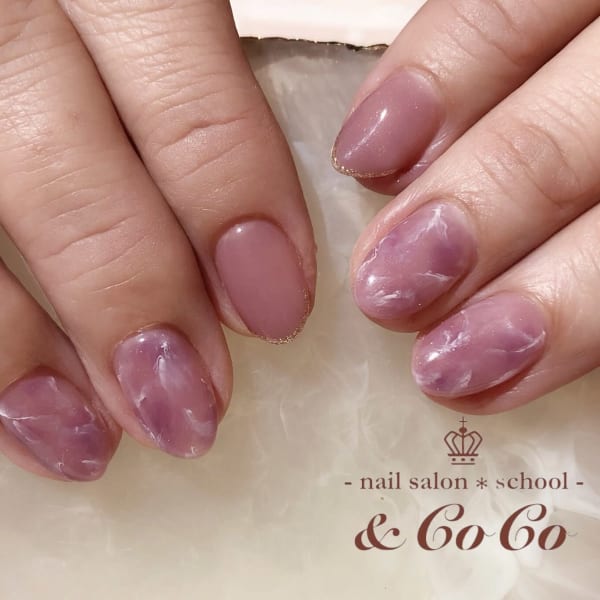 ダスティフューシャ大理石柄