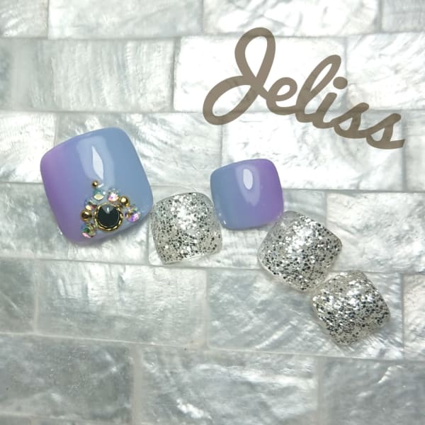 縦グラデーションfoot.