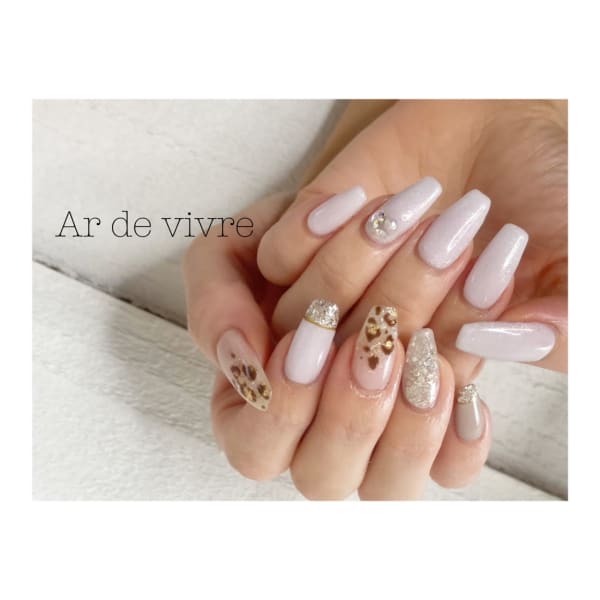 Ar de vivre Nail Eye 小松×スカルプ