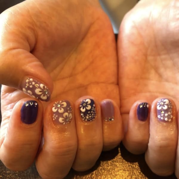 パープルネイル