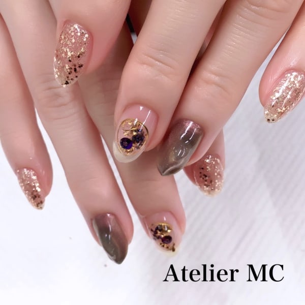 当店一番人気■■色彩感を指先に■ニュアンスネイル|Atelier MC Relaxation