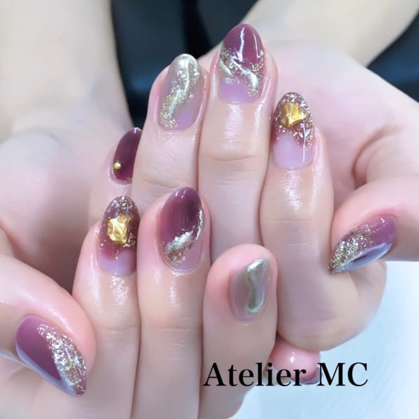 当店一番人気■■色彩感を指先に■ニュアンスネイル