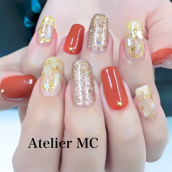 🍂『ベージュ』で大人っぽく🍂 トレンドデザイン🍂