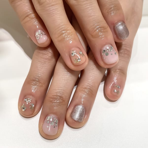 〈シェラック〉ブライダルネイル