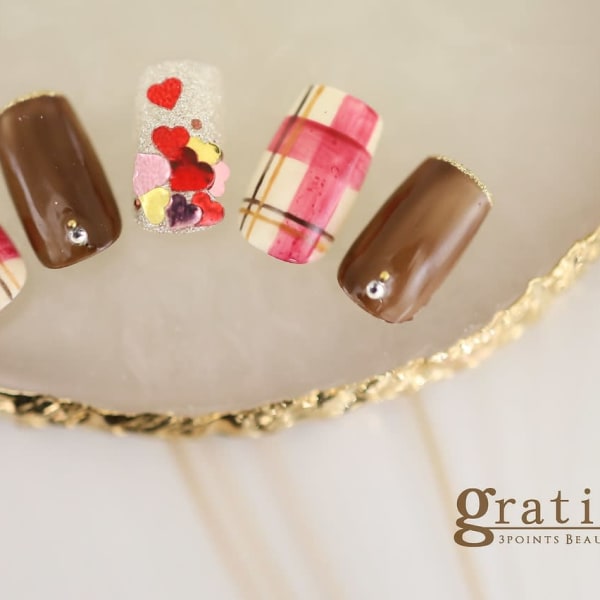 オフ込デザインネイルコース￥6600