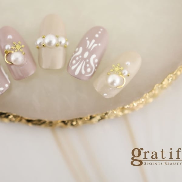 オフ込デザインネイルコース￥6600