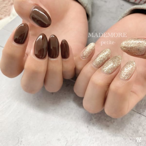 ちぐはぐワンカラー