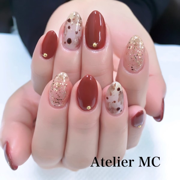 🍂『ベージュ』で大人っぽく🍂トレンド デザイン🍂