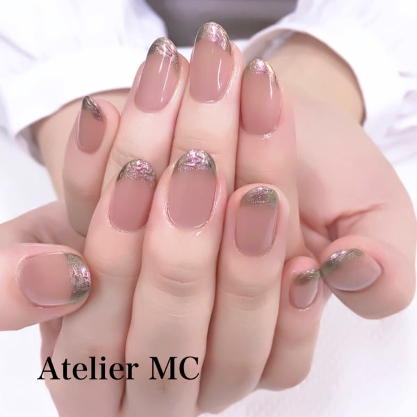 🍃ワンカラーwithクラシカルミラーフレンチ🍃